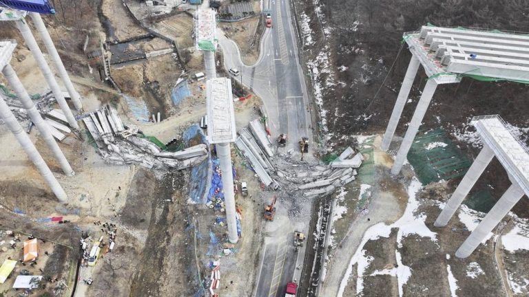 Tragedi Ambruknya Jembatan Jalan Raya di Anseong, Korsel: Empat Tewas, Enam Luka-Luka