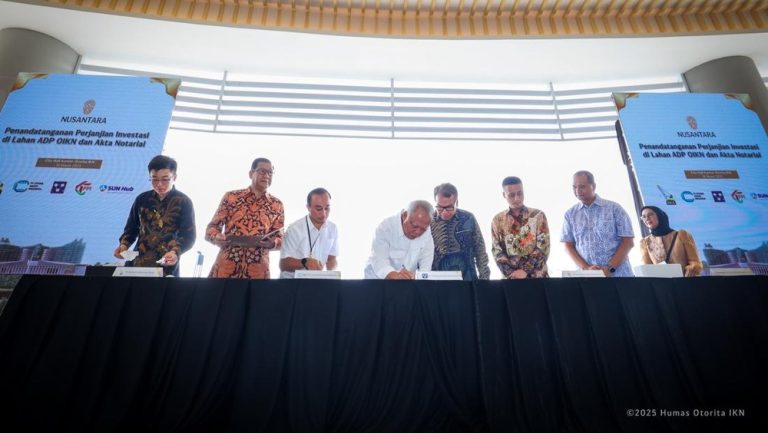 Lima Investor Suntik Dana Rp 2,42 Triliun untuk Pembangunan Ibu Kota Nusantara