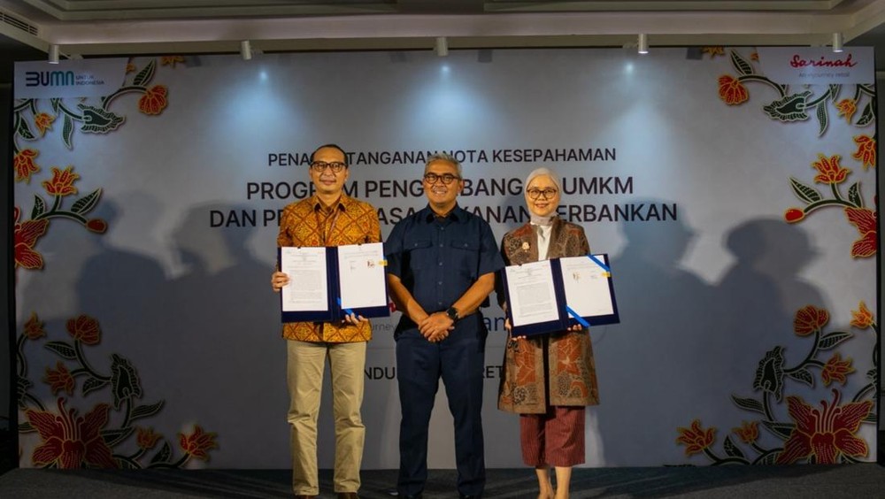 Bank bjb dan PT Sarinah Jalin Kolaborasi Strategis, Dorong Pertumbuhan UMKM dan Digitalisasi Transaksi