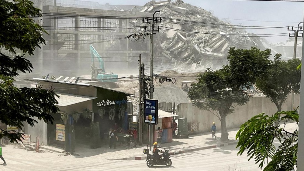 Tragedi Runtuhnya Gedung Pencakar Langit di Bangkok Akibat Gempa Dahsyat di Myanmar
