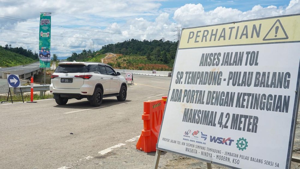 Jalan Tol IKN Dibuka Fungsional, Aksesibilitas Ibu Kota Baru Meningkat Jelang Pindah Tahap Awal