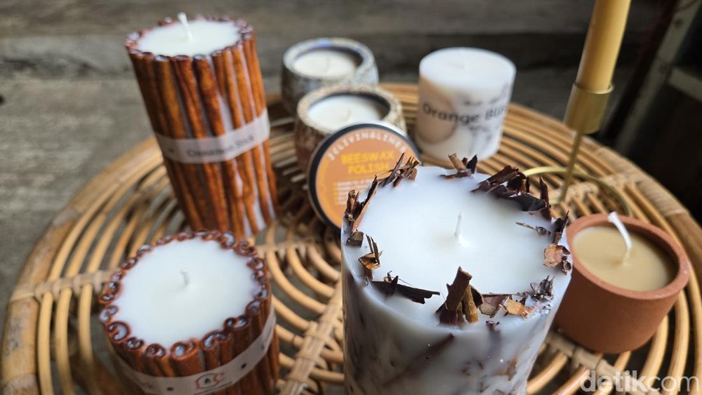 Lilin Hias Ramah Lingkungan dari Bojonggede, Menaklukkan Pasar Global