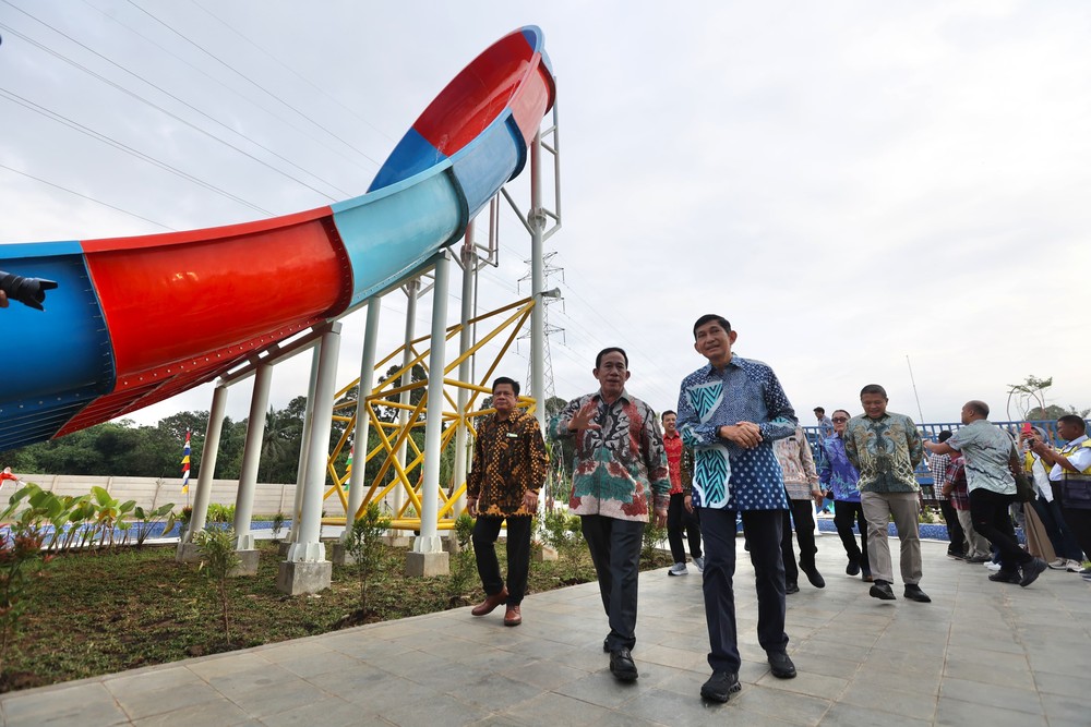 Klawas Waterpark: Simbol Sukses Reklamasi Pasca Tambang dan Pembangunan Berkelanjutan MIND ID