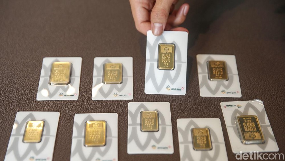 Emas Antam Kembali Menguat, Tembus Rp1,9 Juta Per Gram