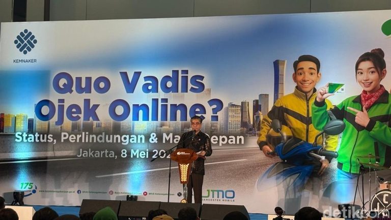 Menaker Akui Ketidakoptimalan BHR Lebaran, Minta Maaf pada Driver Ojol