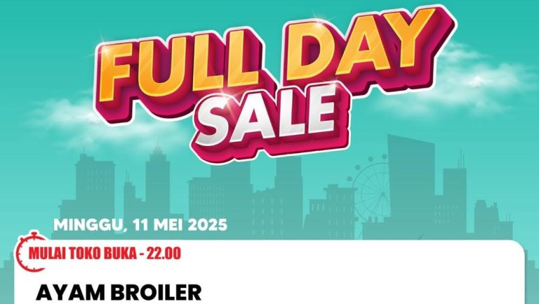 Transmart Gebrak Pasar dengan Diskon Daging Ayam hingga 50%+20% di Full Day Sale