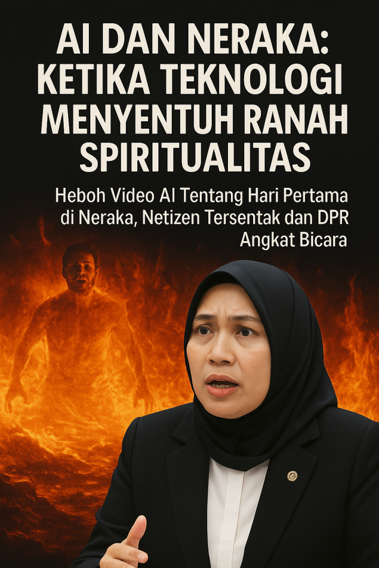 Heboh Video AI Tentang Hari Pertama di Neraka, DPR Angkat Bicara