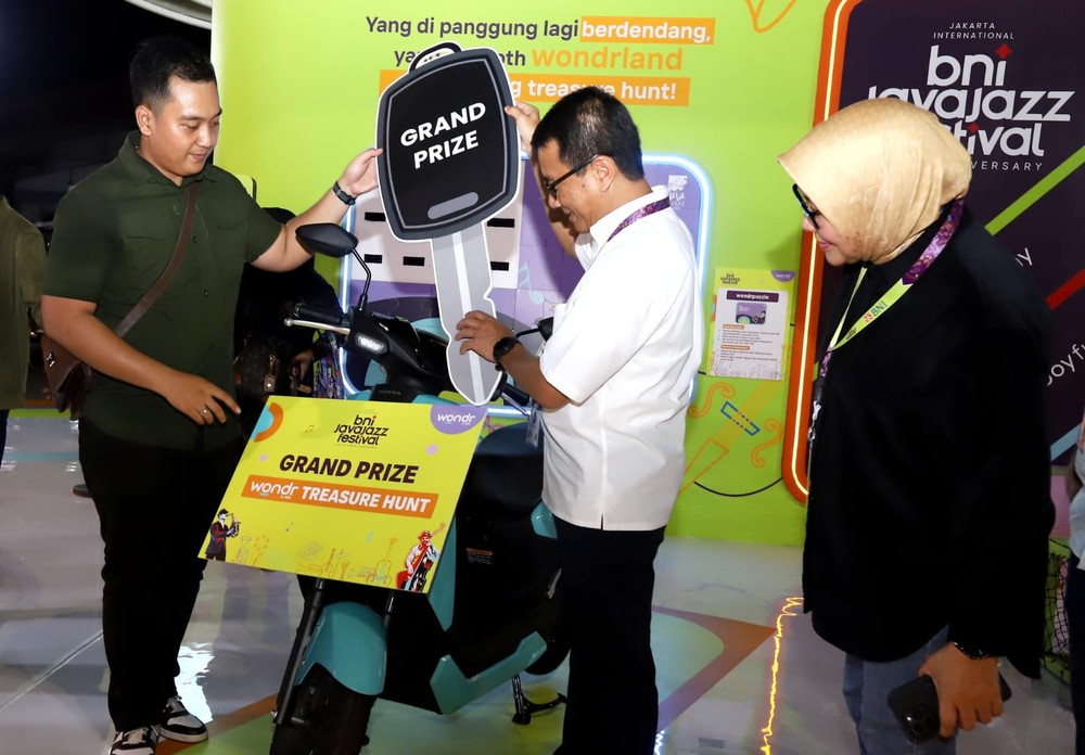 BNI Raih Sukses Besar di Java Jazz Festival 2025, Nasabah Borong Hadiah Menarik